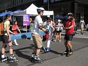  Rollerblade booth at 51 Street on Park Avenue